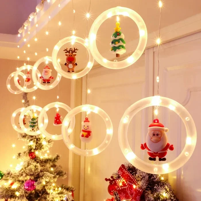 🎅🎄Christmas Led Wishing Ball String Lights Decorations