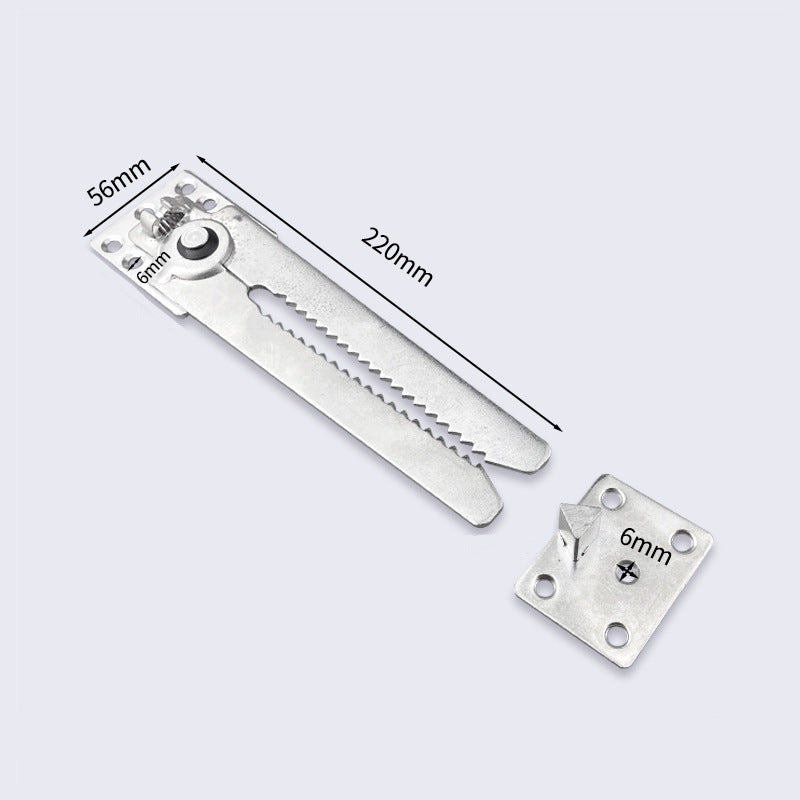 Sofa connection buckle two-in-one crocodile mouth hinge short sofa combination hardware accessories buckle