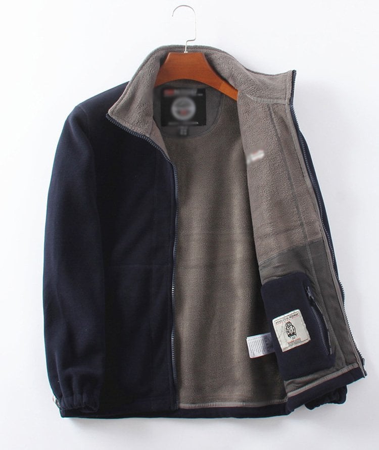 Suitable for both men and women-Unisex Double-Layer Padded Warm Jacket