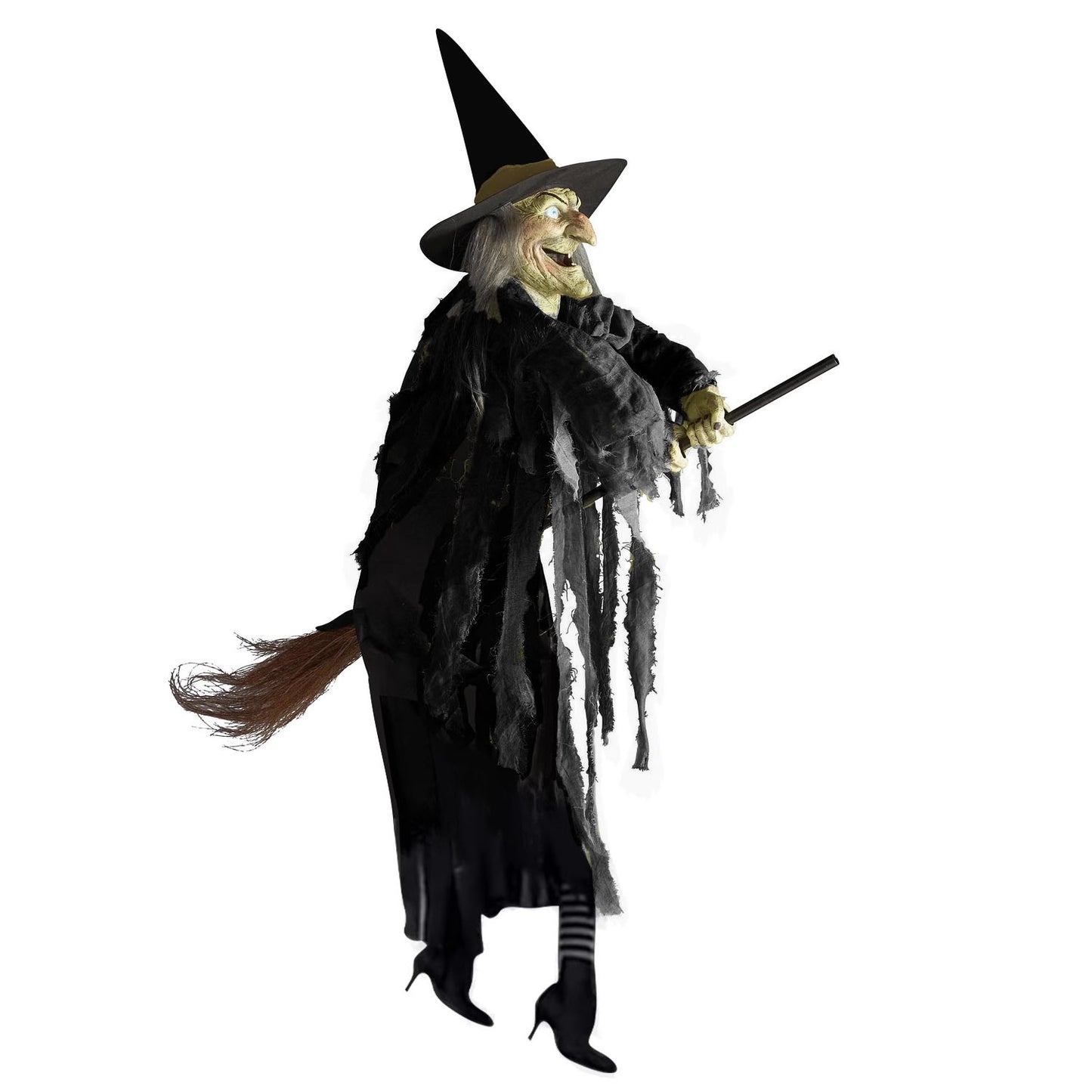🎃 Halloween Early Bird Sale 50% OFF---Halloween Props Garden Flying Witch