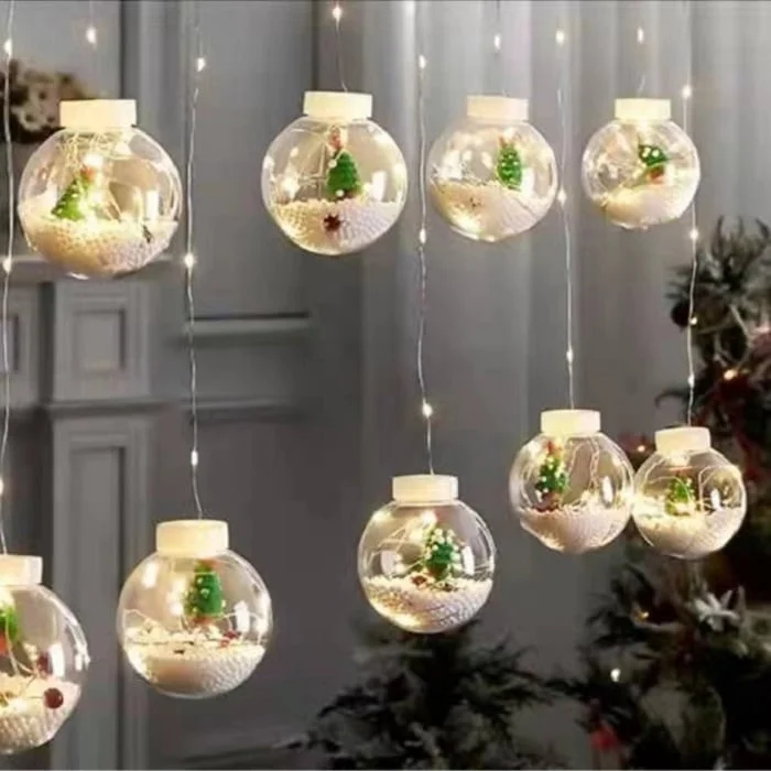 🎅🎄Christmas Led Wishing Ball String Lights Decorations