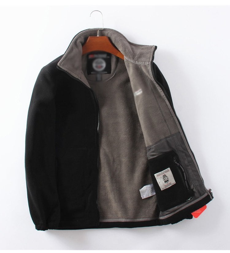 Suitable for both men and women-Unisex Double-Layer Padded Warm Jacket