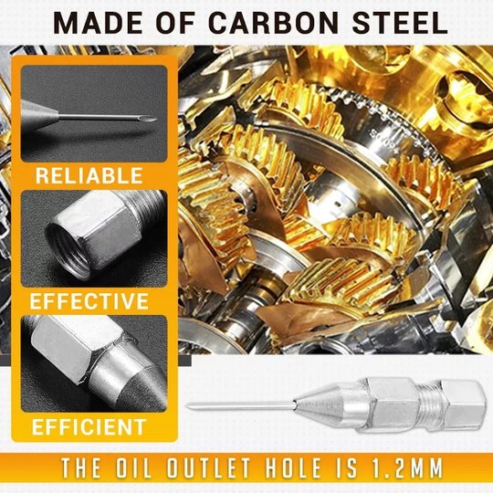 Needle Nose Grease Tool Dispenser Nozzle Adaptor