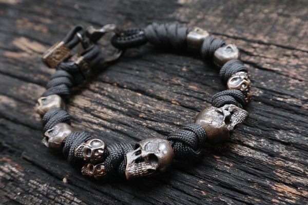 💥LAST DAY 49% OFF🏴☠💀The Skull Army Paracord Bracelet📿