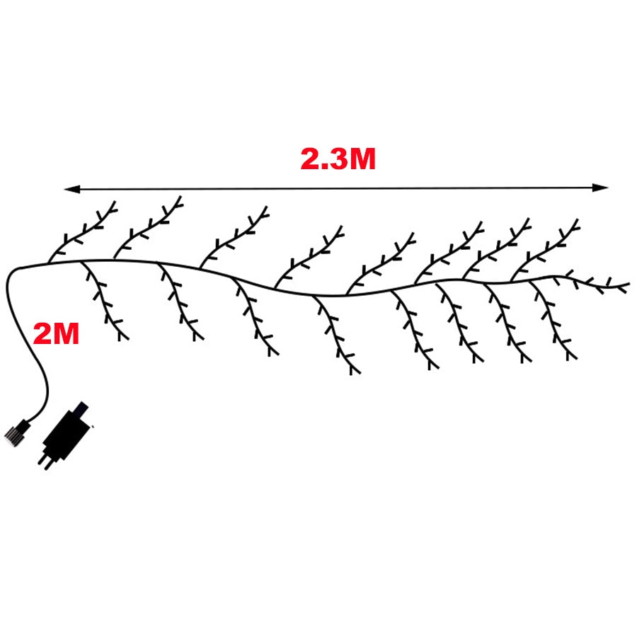 Enchanting Rainbow LED Branch Vine Lights
