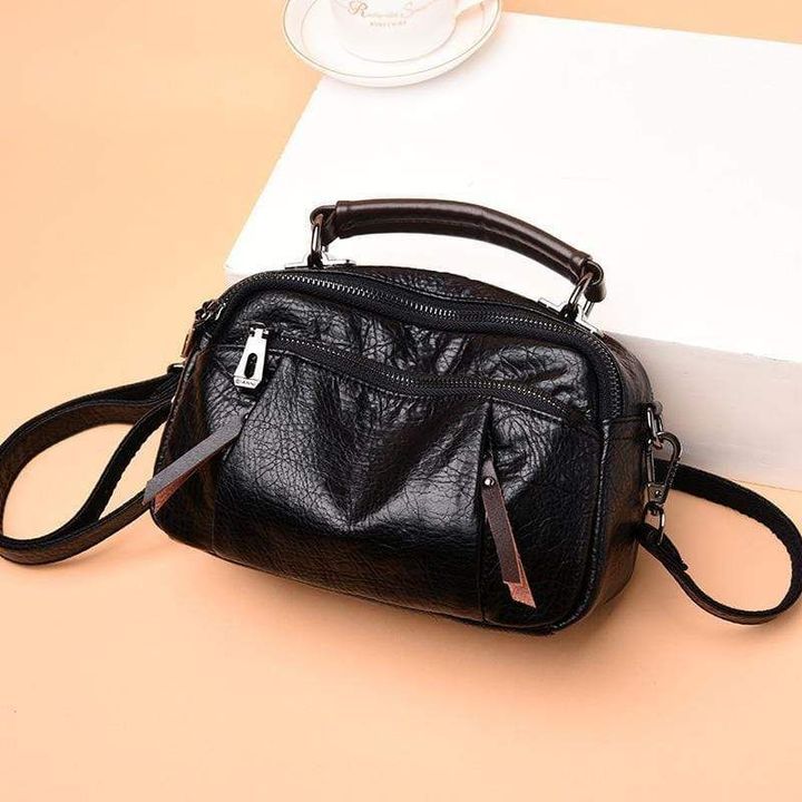 Multi Pockets Soft Leather Bag