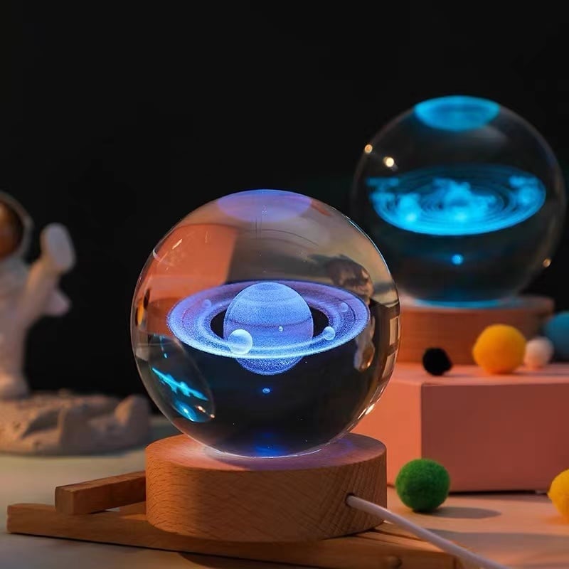 🔥3D Planet Crystal Ball