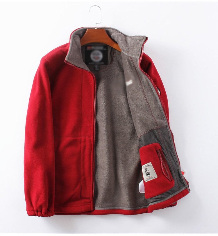 Suitable for both men and women-Unisex Double-Layer Padded Warm Jacket