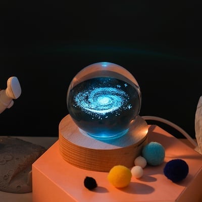🔥3D Planet Crystal Ball