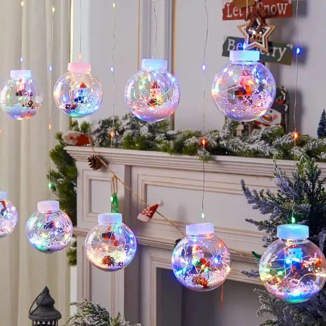 🎅🎄Christmas Led Wishing Ball String Lights Decorations