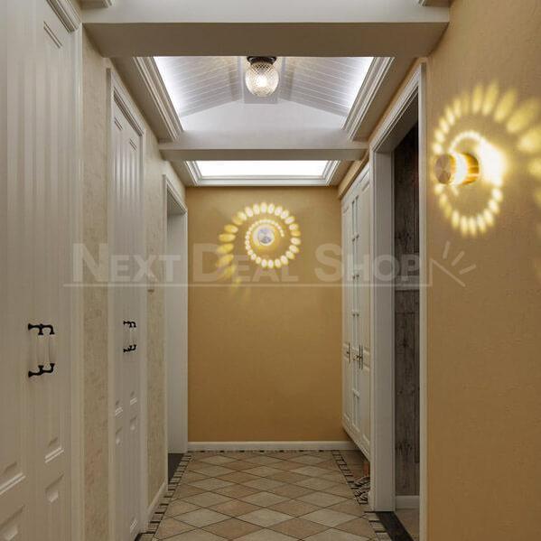 Spiral Sconce Decorative Wall Lamp
