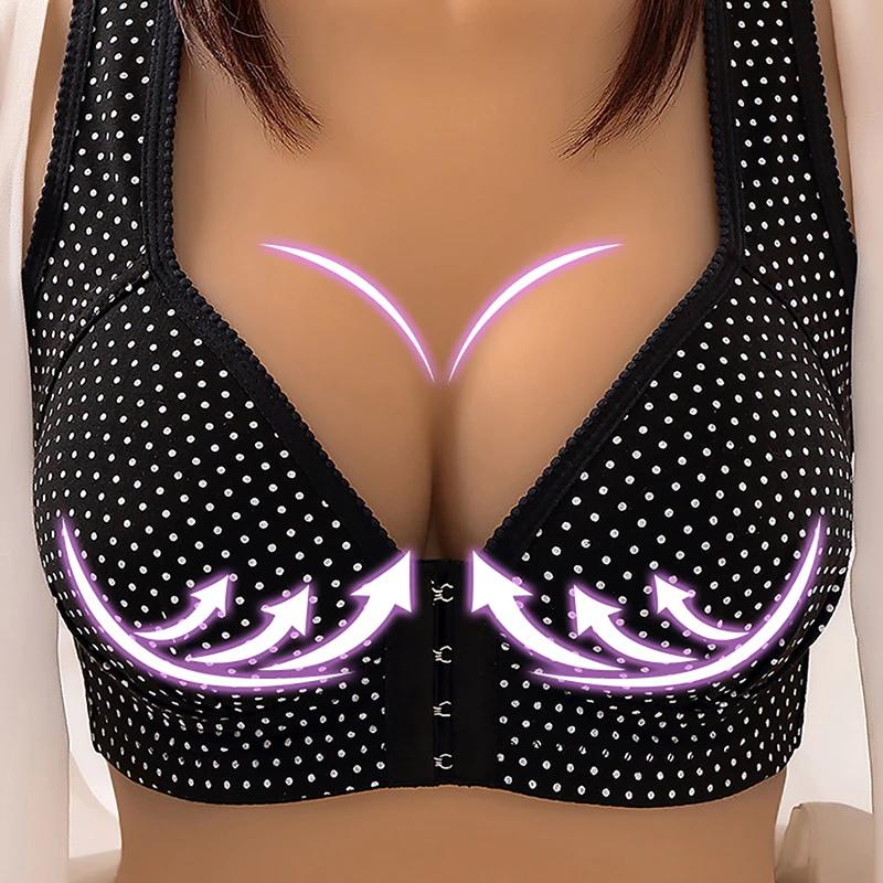 🔥Seamless Sexy Fashion Push Up Bras Wire Free Lingerie Full Cup Bralette Cotton🔥