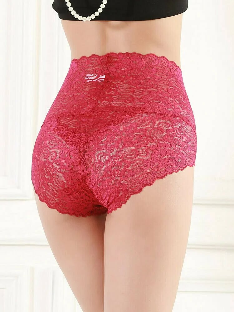 🔥 HOT SALE 49%OFF 🔥5 PCS SET - High Waist Pretty Lace Panties