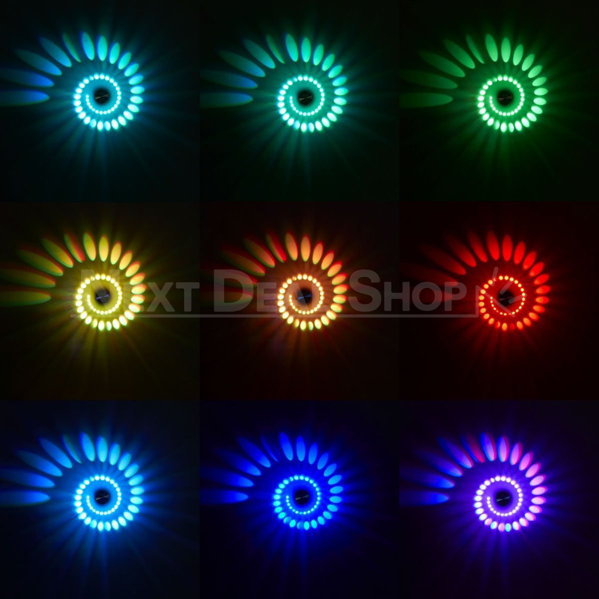 Spiral Sconce Decorative Wall Lamp