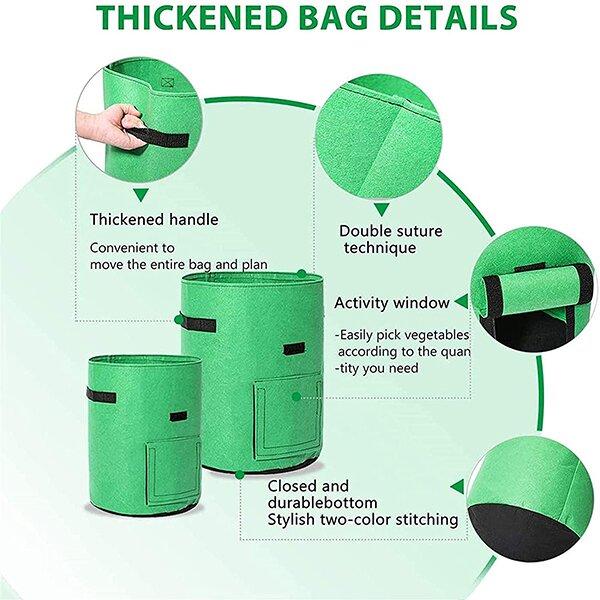2023 Fruits Vegetables Planting bag