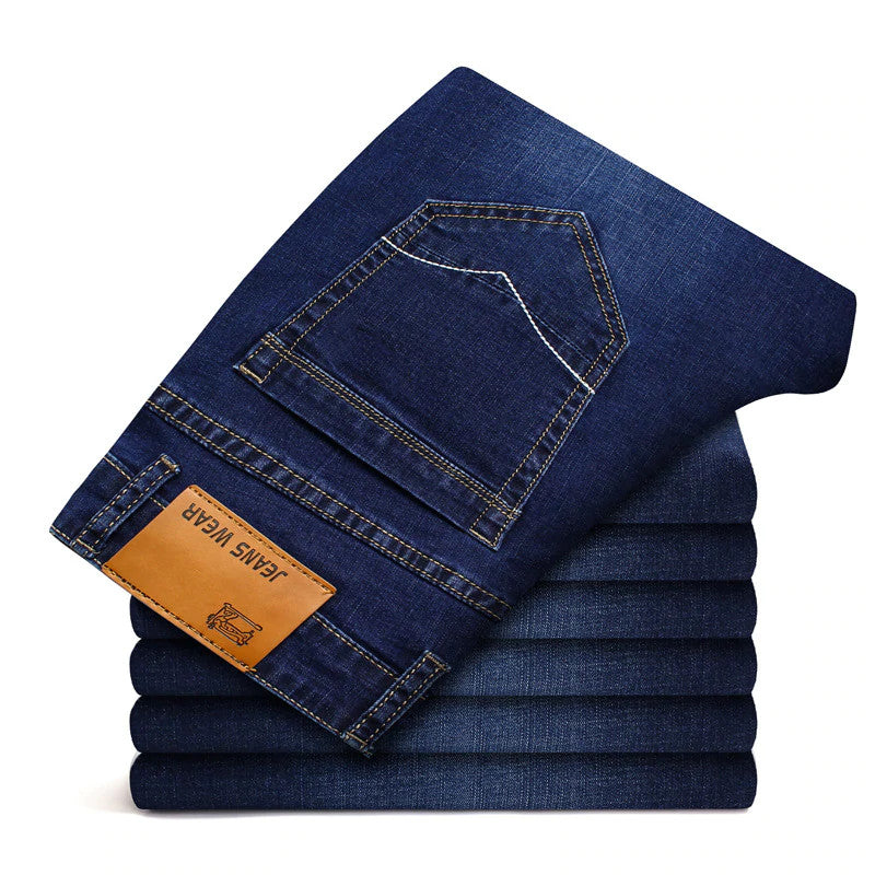 🔥Men's Stretch Straight Jeans