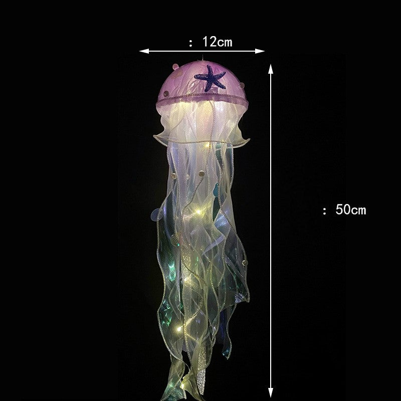 Handmade jellyfish lamp diy creative materials package
