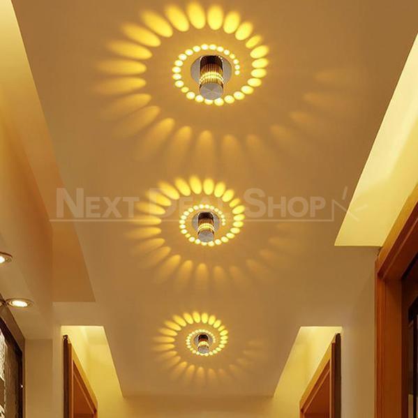 Spiral Sconce Decorative Wall Lamp