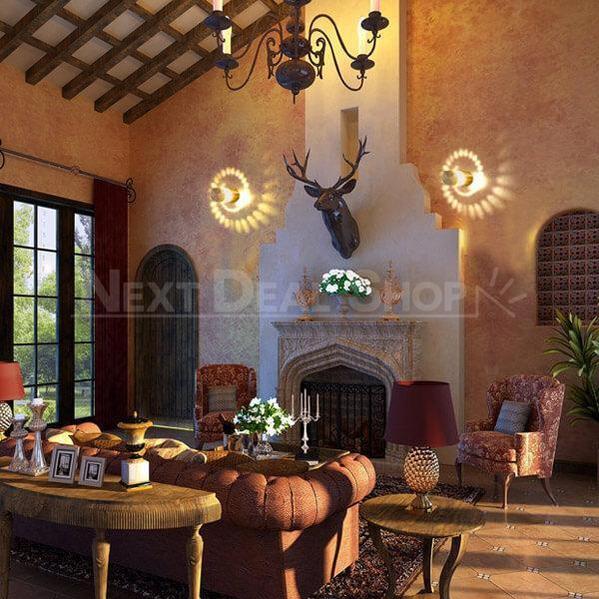 Spiral Sconce Decorative Wall Lamp