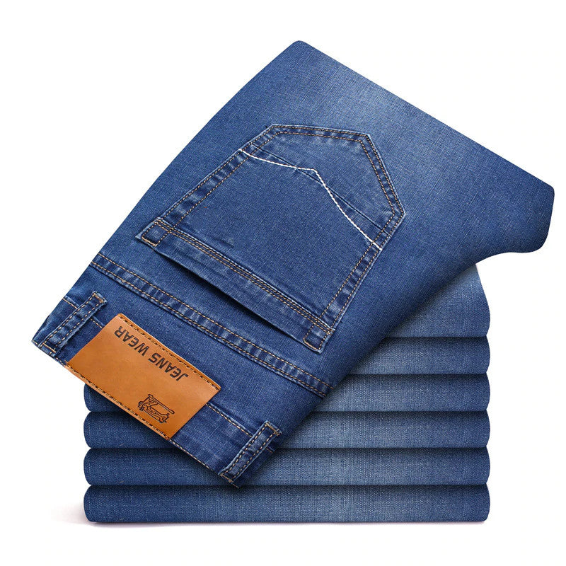 🔥Men's Stretch Straight Jeans