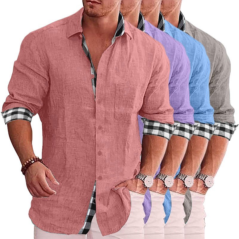 2023 Summer Gentleman Paneled Casual Buttons Pocket Blouse