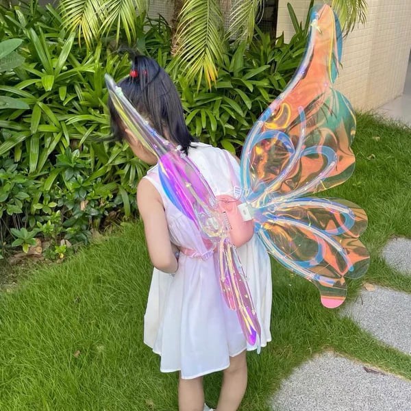 🦋🧚♀Electric Butterfly Elf Wings with Glowing Lights