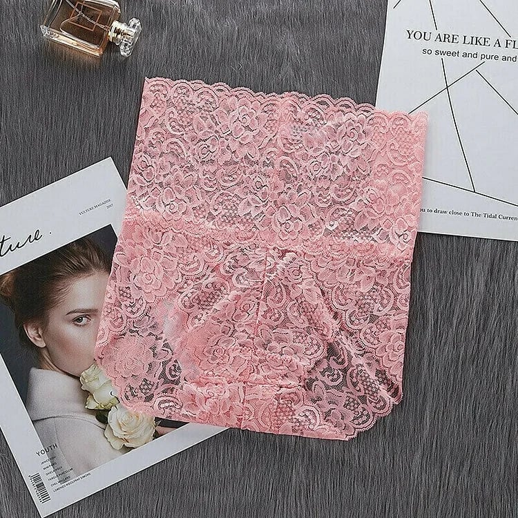 🔥 HOT SALE 49%OFF 🔥5 PCS SET - High Waist Pretty Lace Panties