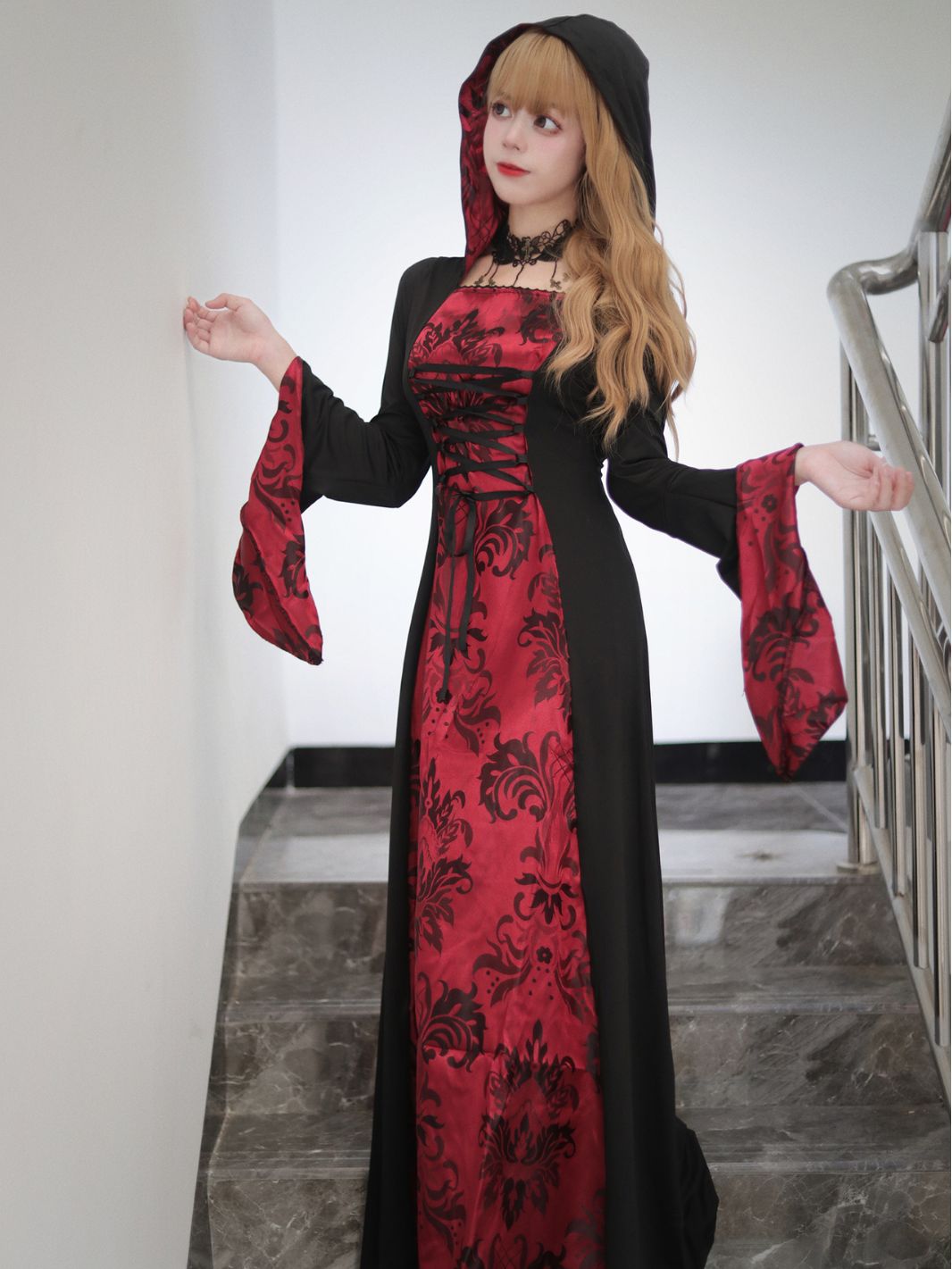 Halloween Cape Vampire Cosplay Costume