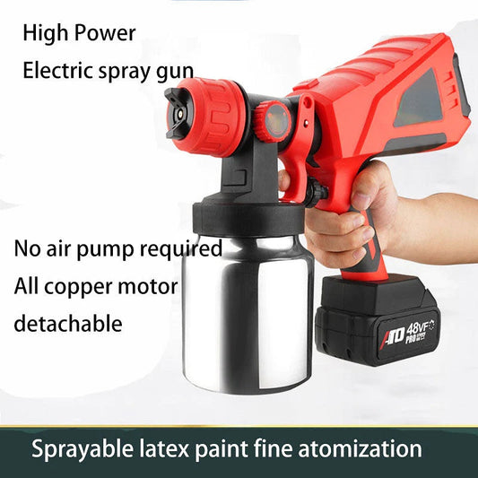 Electric Spray Gun Detachable High-voltage Electric Paint Spray Gun Latex Paint Spray Paint