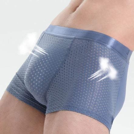 Ice Silk Breathable Men's Boxer Underwear