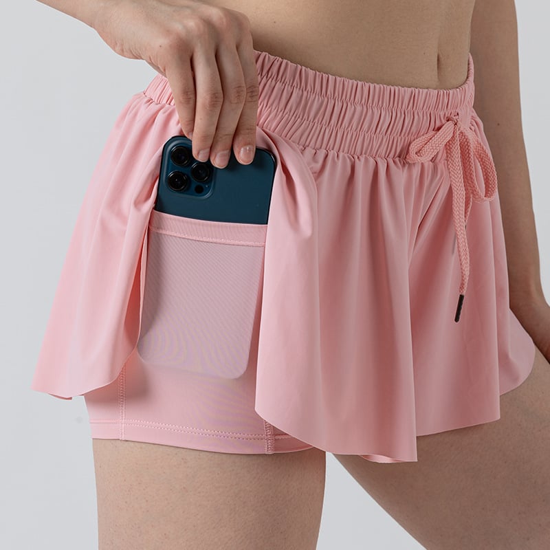 🩳Women's Casual Sports 2-in-1 Shorts (with Pockets)