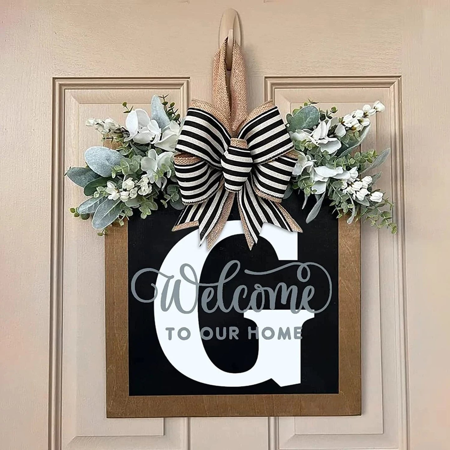 Welcome Front Door Wreath