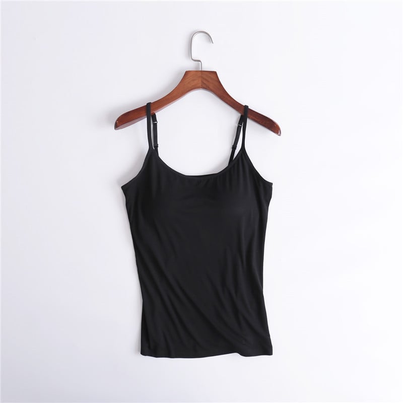 Women's Camisole With Built In Padded Bra Vest(🔥Buy 2 Get Extra 10%OFF)