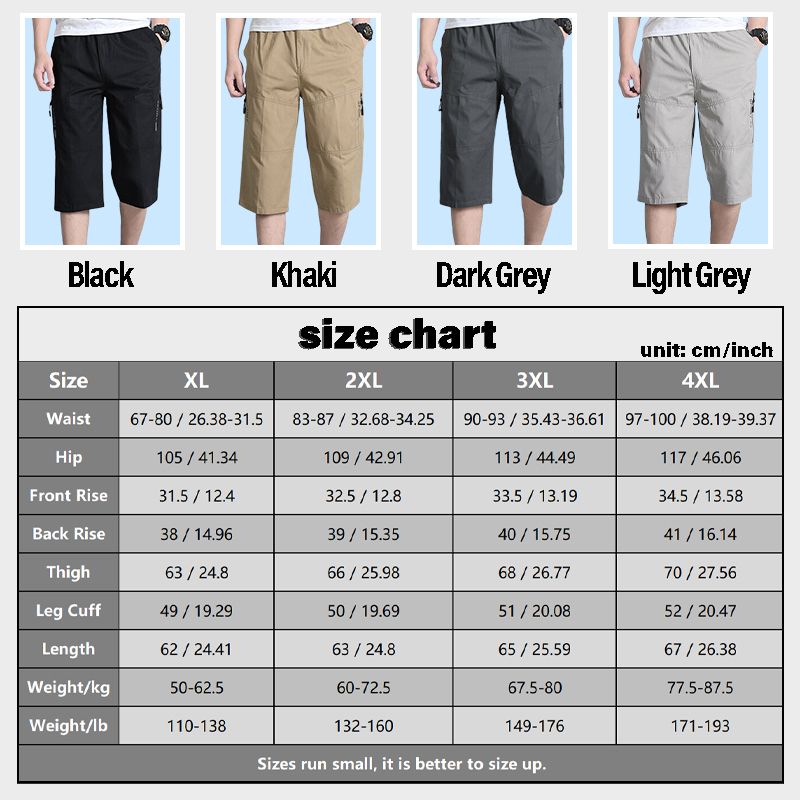 Men’s Relaxed-fit Capri Pants