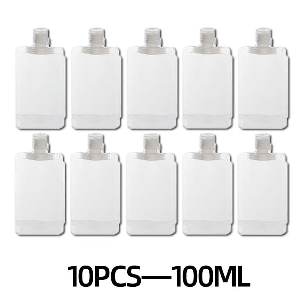 (🌷Summer SALE) Portable Travel Fluid Makeup Packing Bag(10 Pcs)