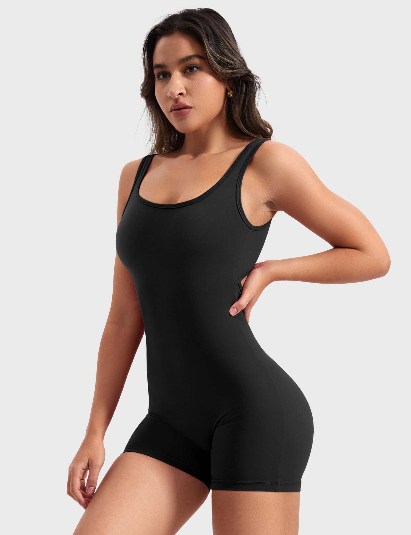 🔥Free Shipping & 46% OFF -🔥 V-Back Sleeveless Yoga Romper