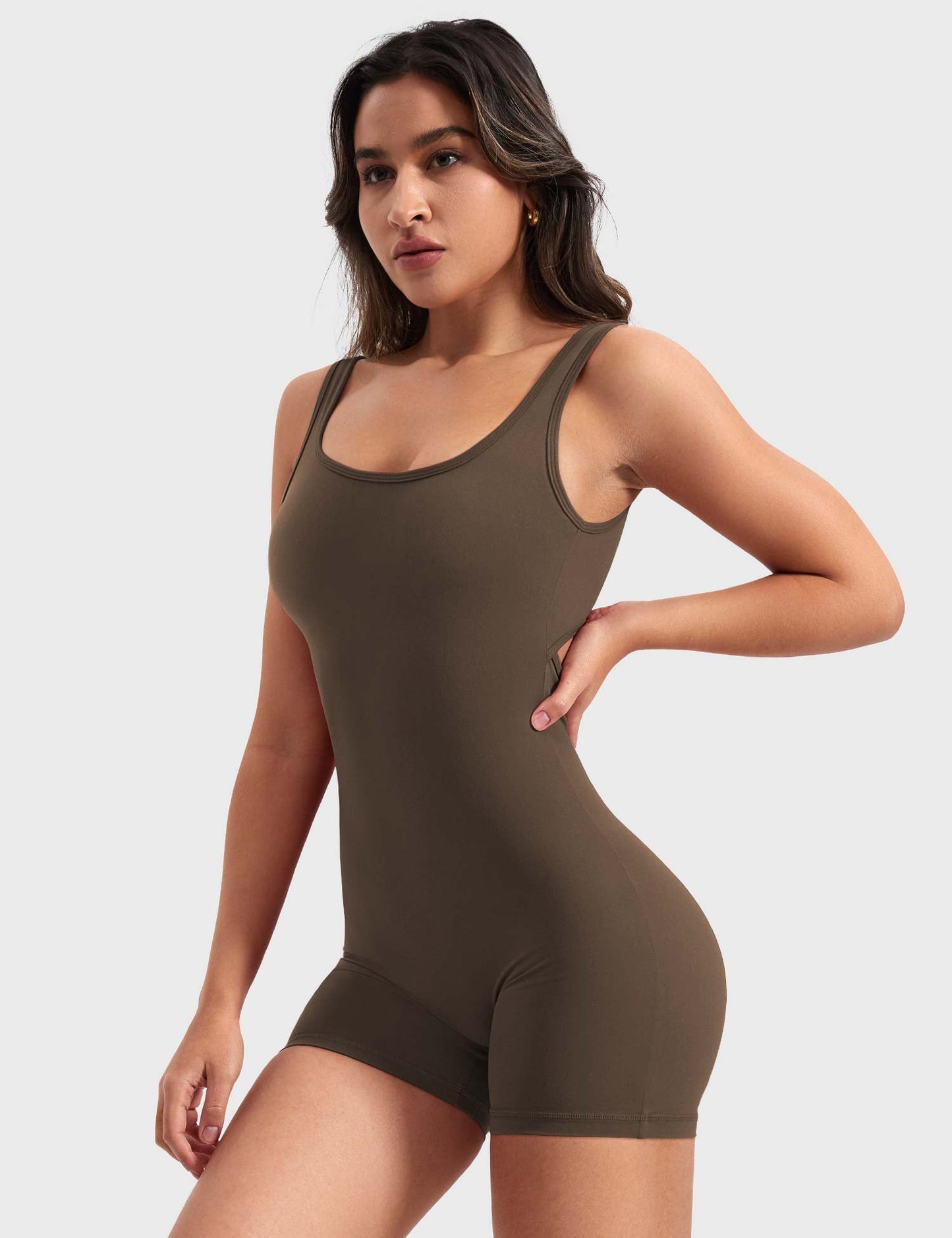 🔥Free Shipping & 46% OFF -🔥 V-Back Sleeveless Yoga Romper