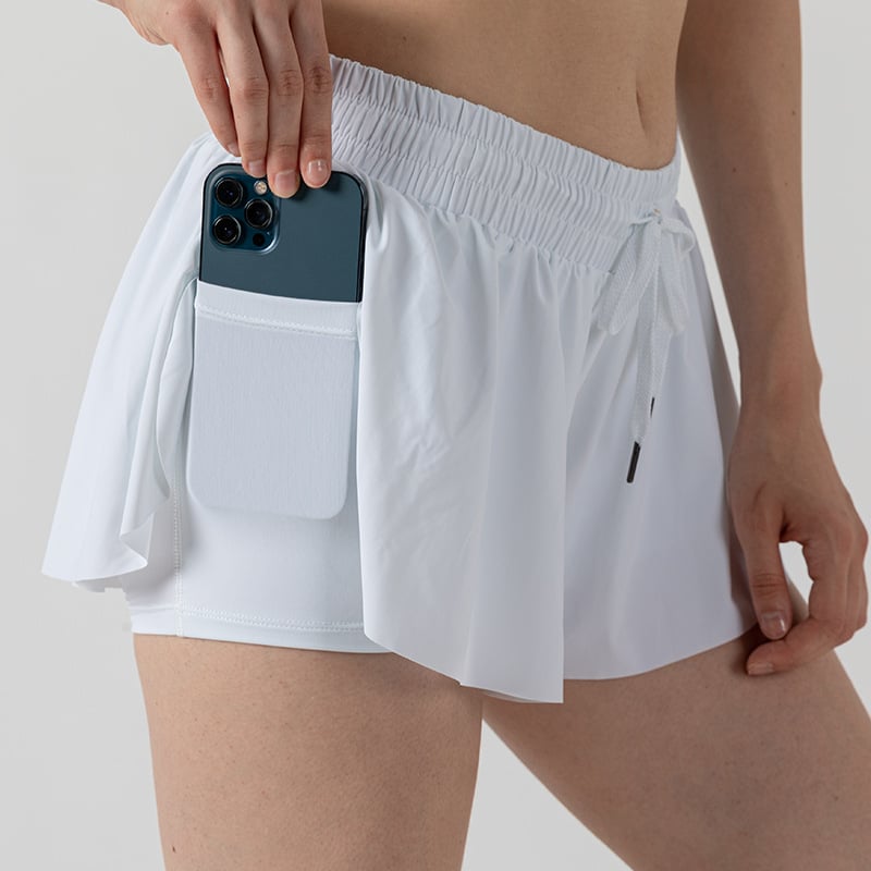 🩳Women's Casual Sports 2-in-1 Shorts (with Pockets)