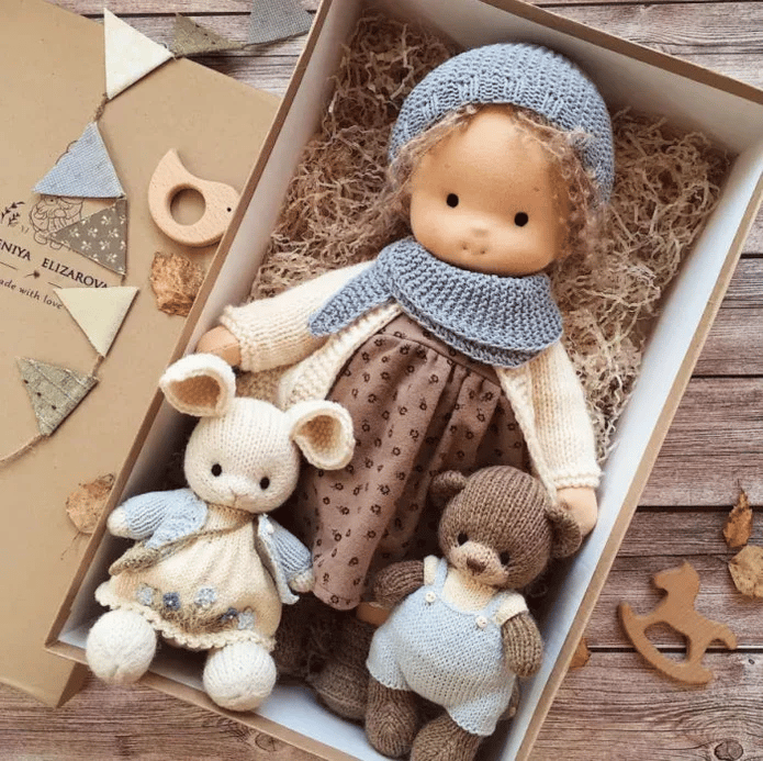 👧Handmade Waldorf Doll - Elena