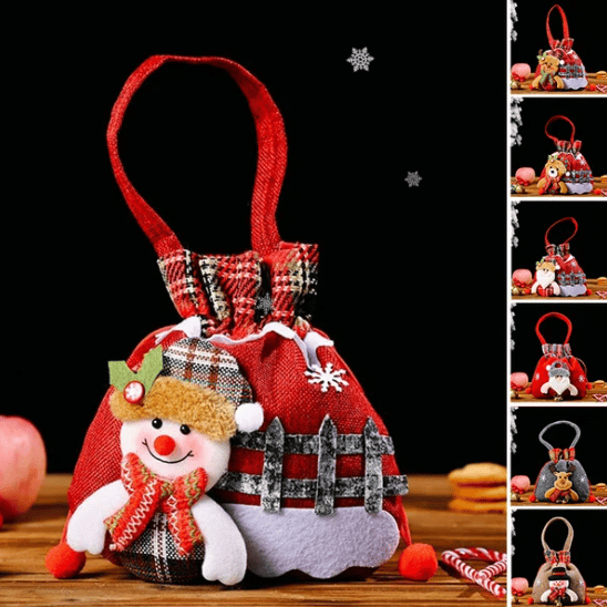 Christmas Gift Doll Bags