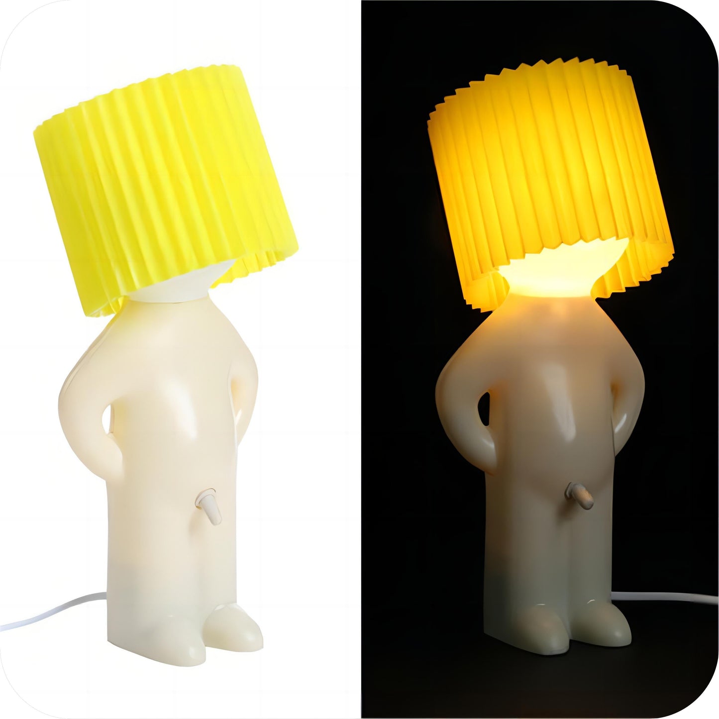 Creative MR P Kind of Shy Table Lamp Kind of Shy Boy Rogue Night Lamp