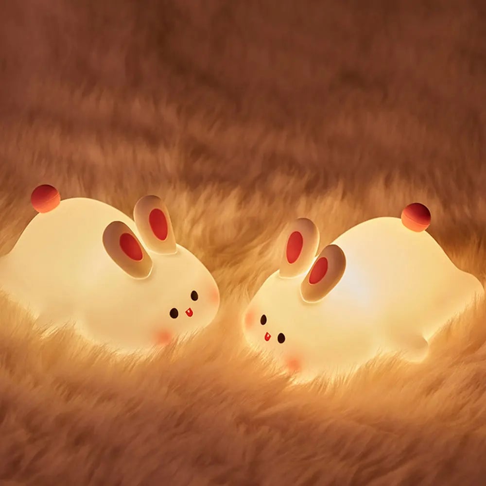 🎁2024 Hot Sale 49% OFF - 🐇Little Bunny Night Light - Touch Silicone