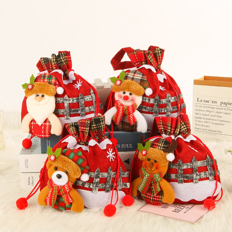 Christmas Gift Doll Bags