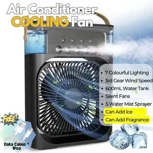 Portable Humidifier Air Conditioner Fan