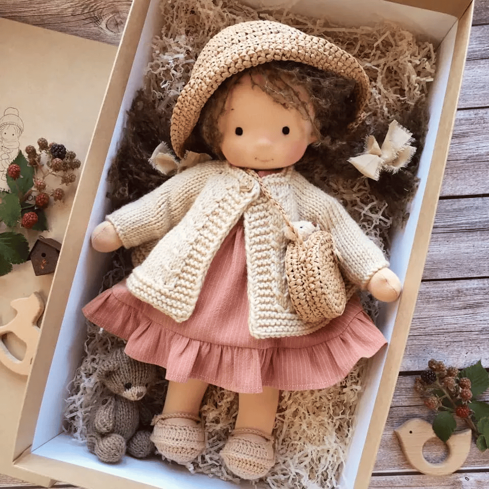 👧Handmade Waldorf Doll - Elena