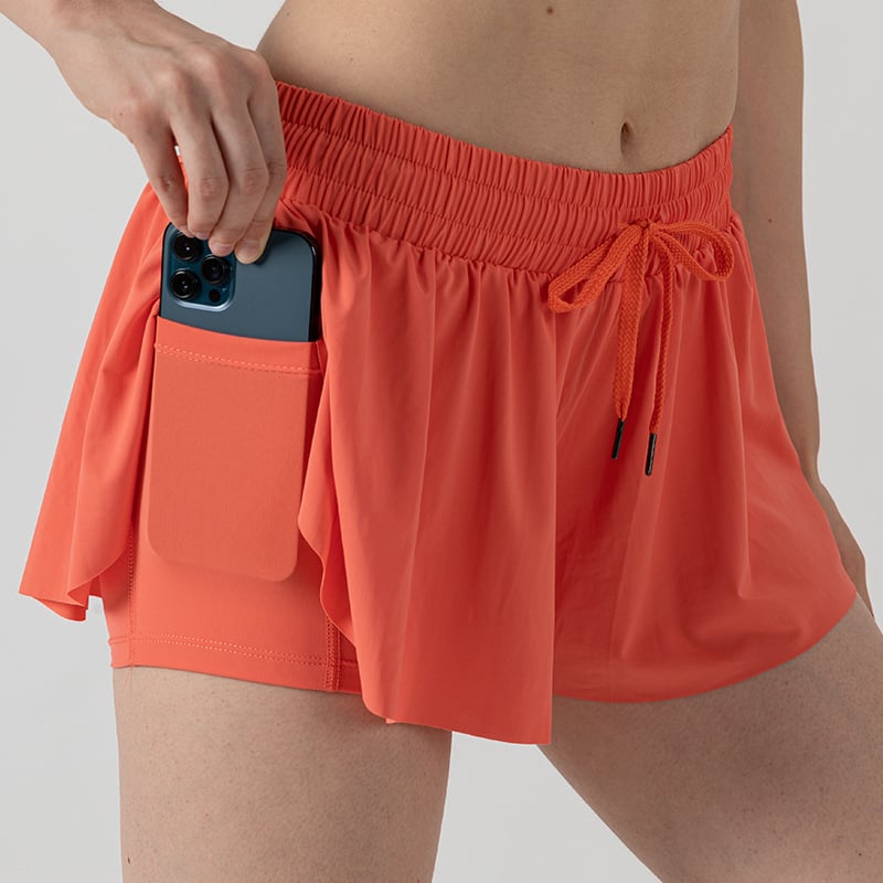 🩳Women's Casual Sports 2-in-1 Shorts (with Pockets)