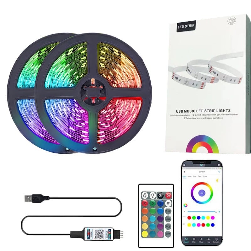 ✨Colorful flexible light strip🎊