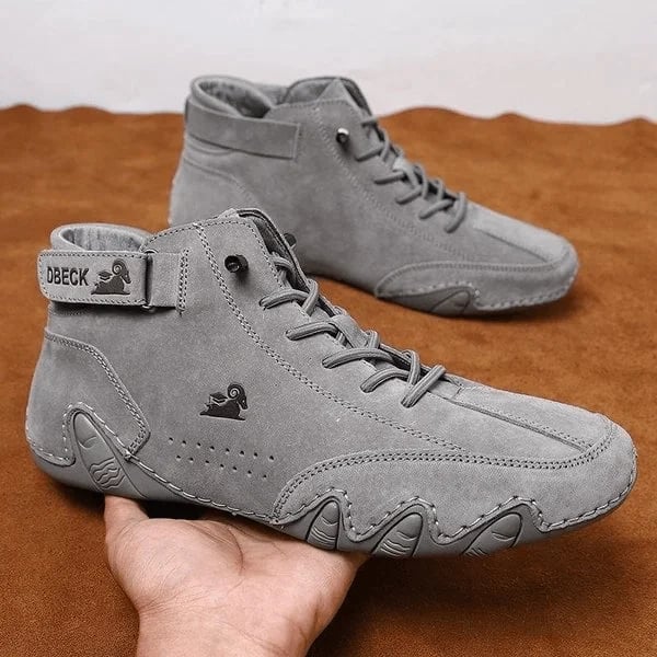 🔥Summer Hot Sale 49% OFF - 2023 Italian Handmade Suede Velcro High Boots