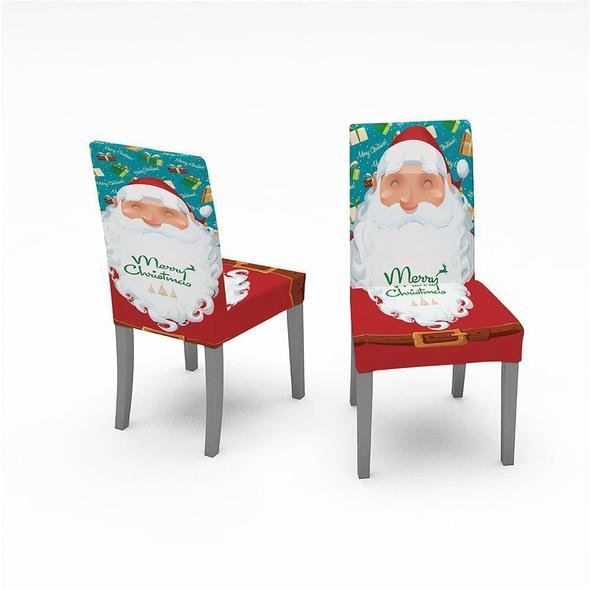 Holiday Promotion 60% Off - Christmas Tablecloth Chair Cover Decoration