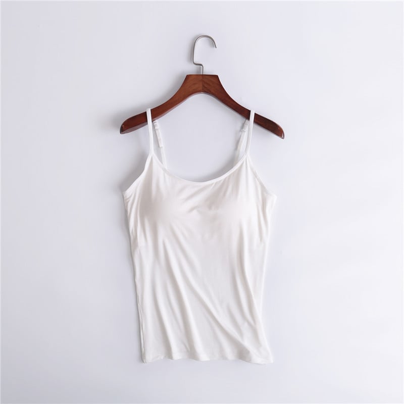 Women's Camisole With Built In Padded Bra Vest(🔥Buy 2 Get Extra 10%OFF)